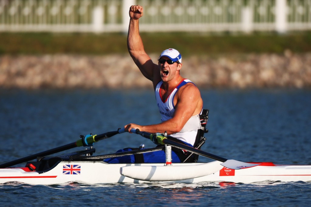 Tom Aggar has become the first Para-rower to be nominated ©Getty Images