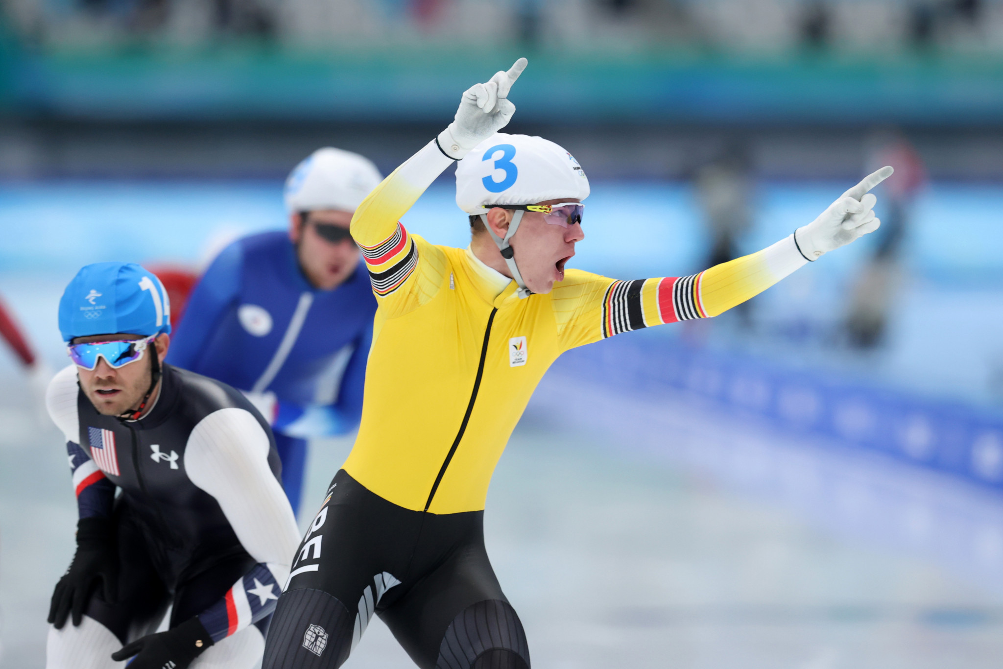 Bart Swings became the first Belgian to win Winter Olympic gold in 74 years after his victory in the men's mass start ©Getty Images