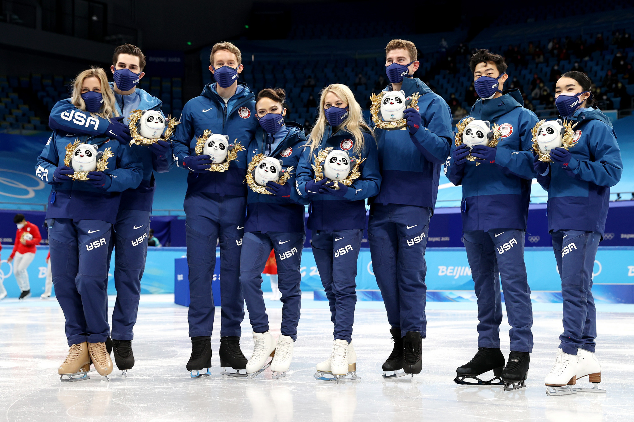 American figure skaters appealed to he CAS to be given silver medals before thy left Beijing 2022, but the request was dismissed  ©Getty Images