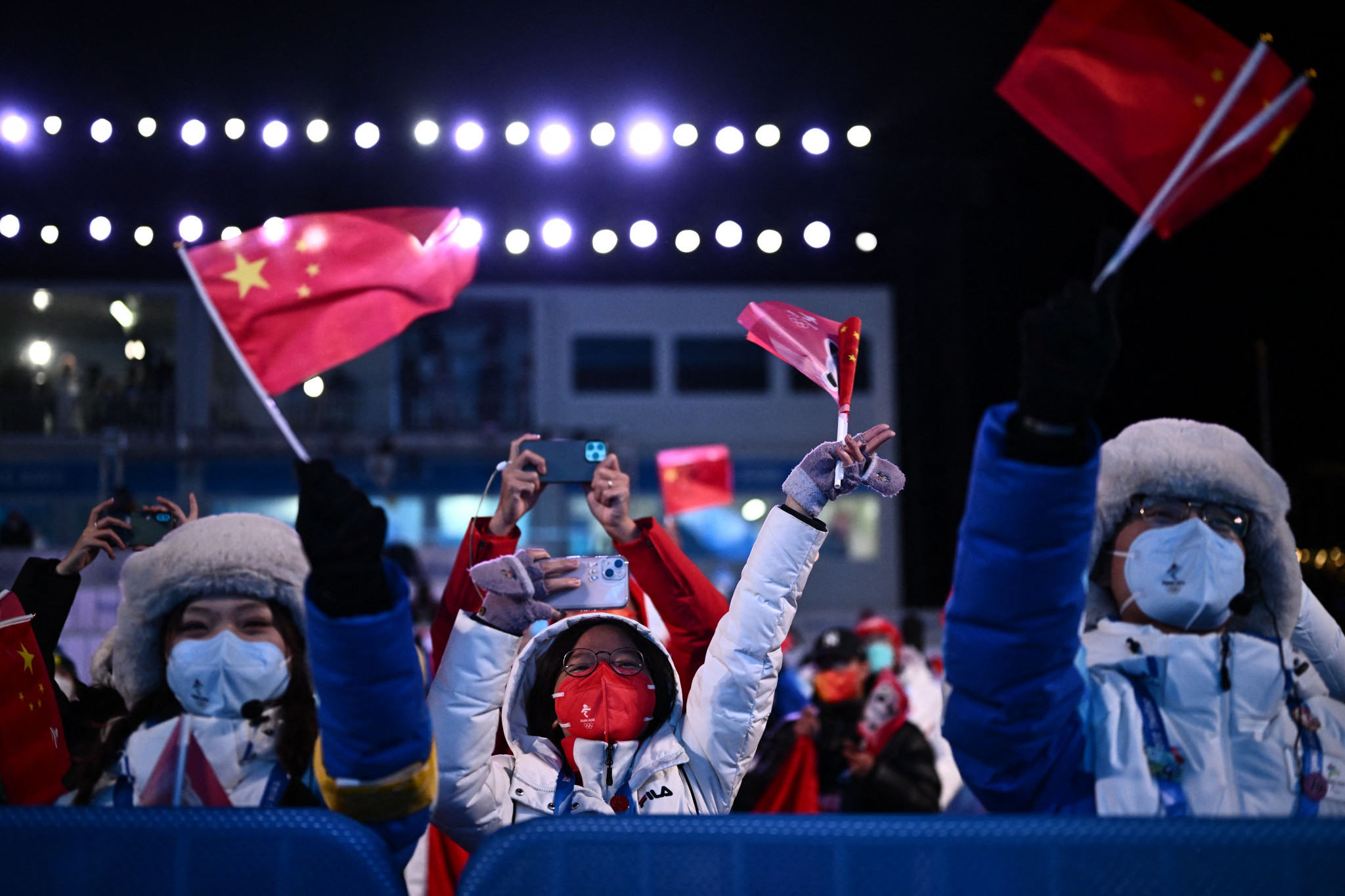 Volunteers at Beijing 2022 have been widely praised by athletes, officials and media ©Getty Images
