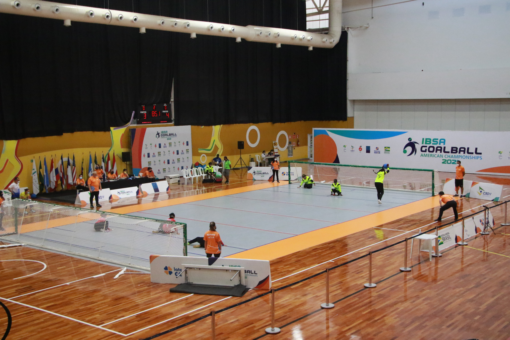 The pool stage of the IBSA Goalball Americas Championships in São Paulo is set to conclude tomorrow ©Renan Cacioli/CBDV