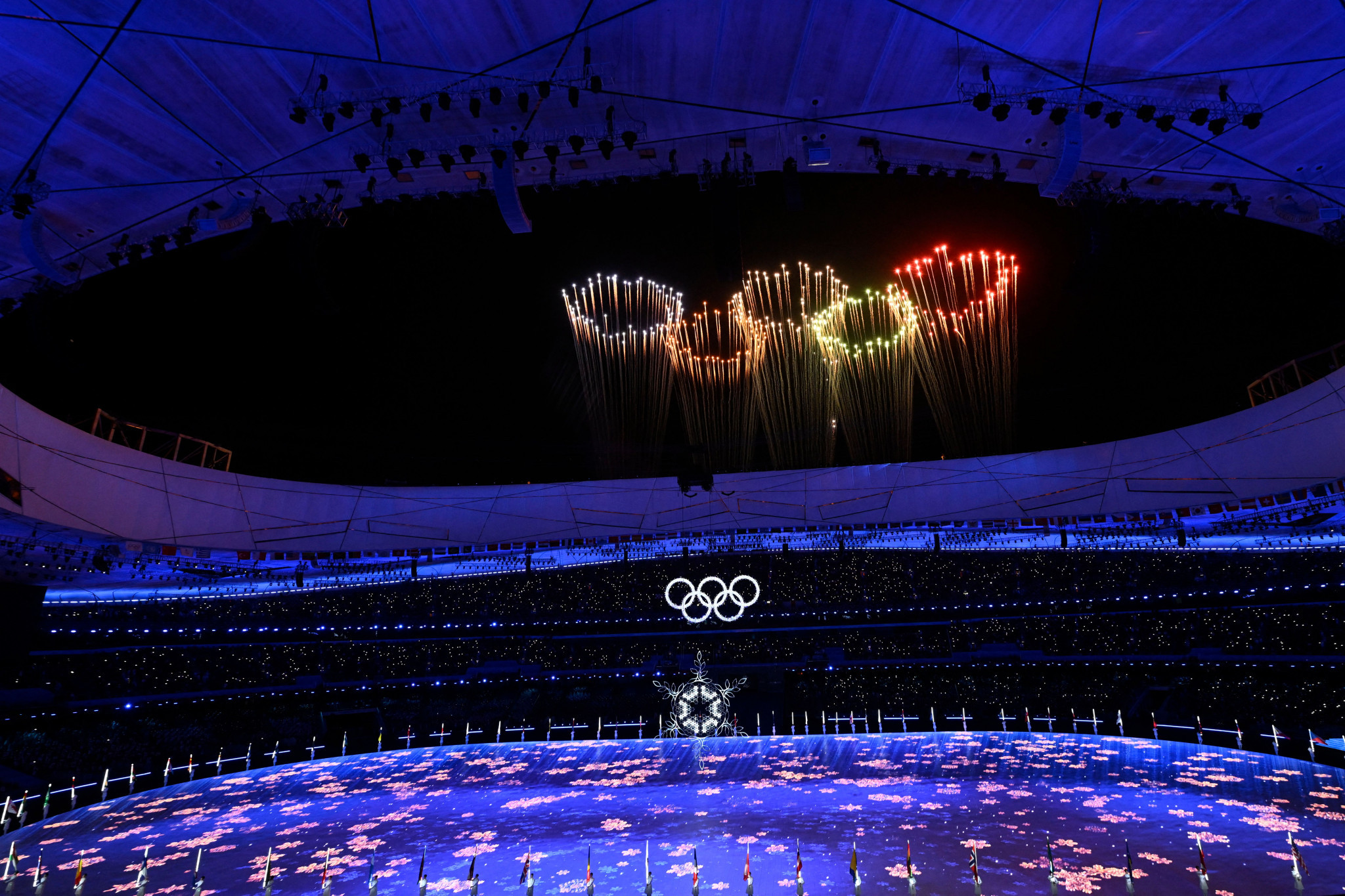 The Beijing 2022 Winter Olympics ended at the Beijing National Stadium ©Getty Images
