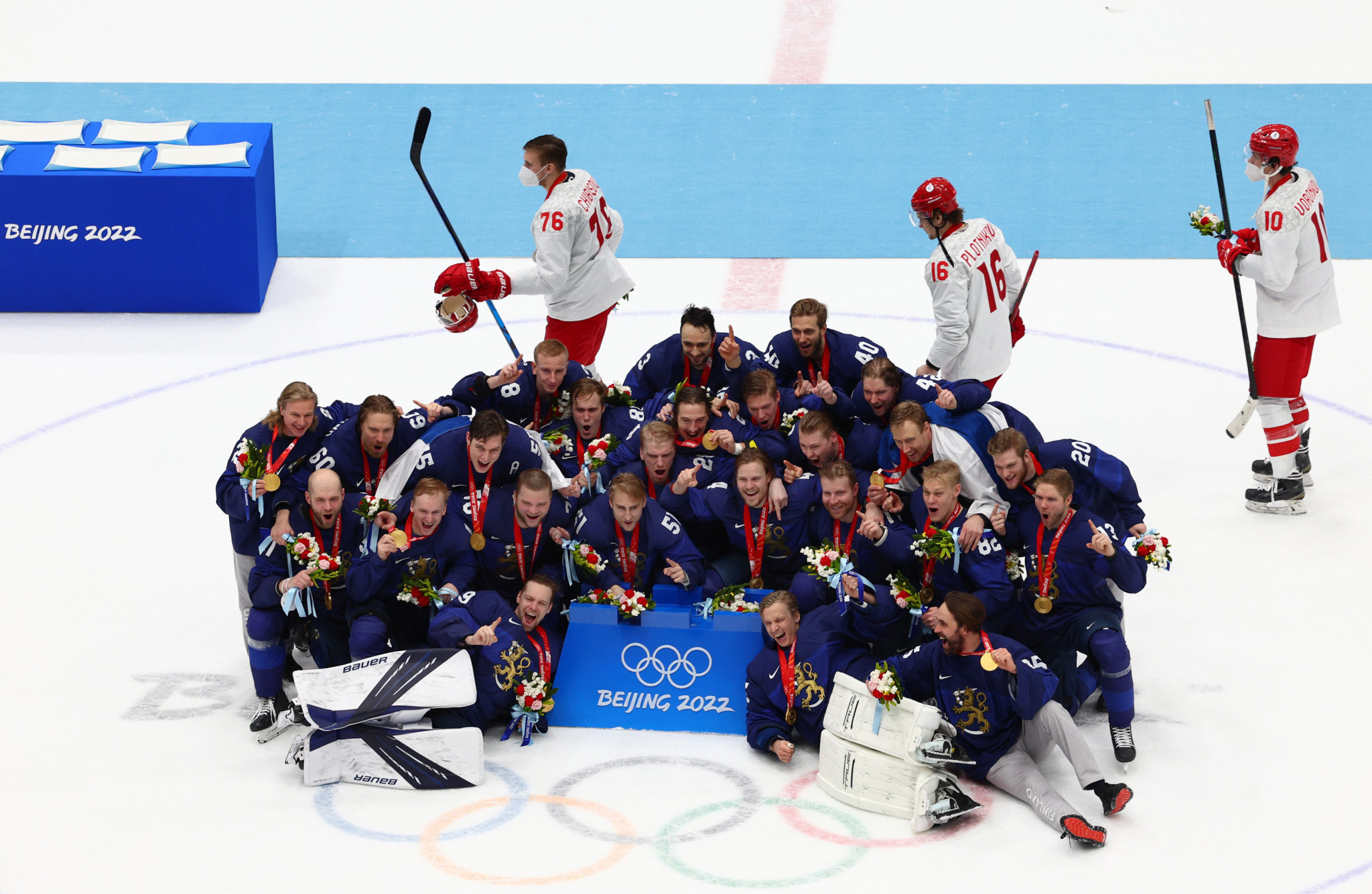 The Finnish Ice Hockey Association said it was unaware of any inappropriate behavior towards players during the Beijing 2022 Winter Olympics, but did not want to downplay the allegation ©Getty Images