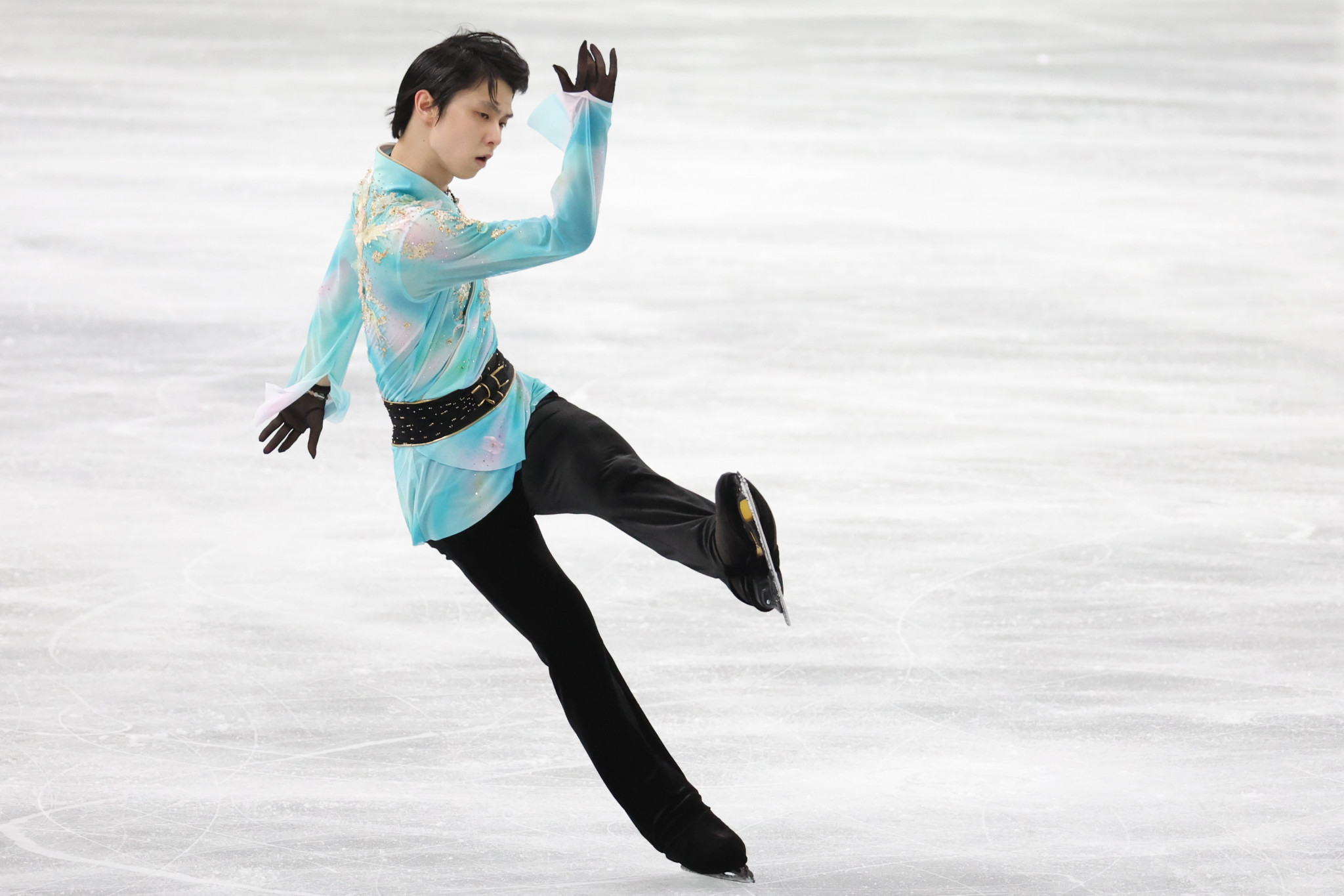 Japan's 2014 and 2018 Olympic men's figure skating champion Yuzuru Hanyu, who missed a medal at Beijing 2022, may miss next month's World Championships in Montpellier ©Getty Images