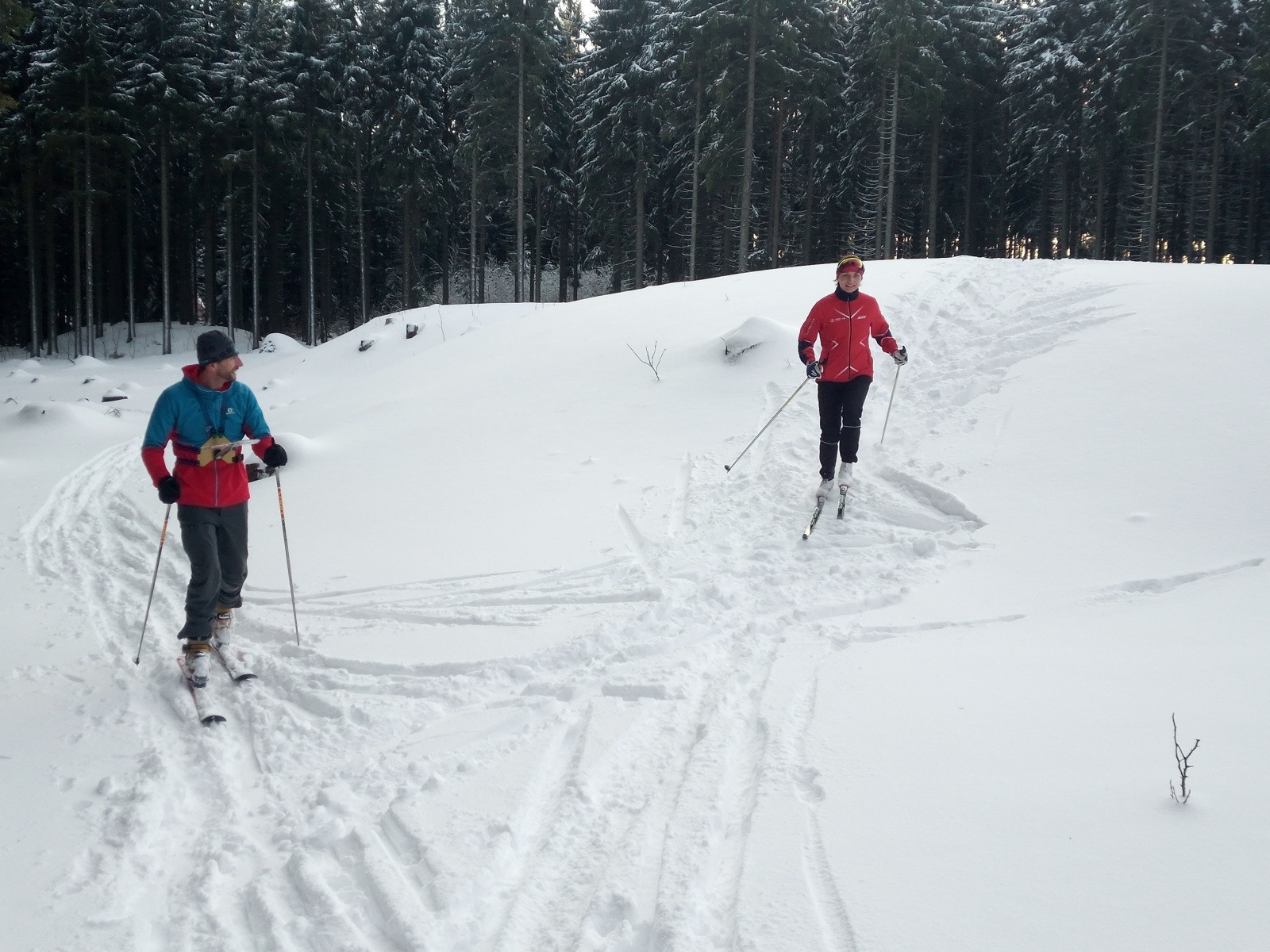 Jáchymov and a ski area of 40km is staging the FISU Ski Orienteering Championships ©FISU