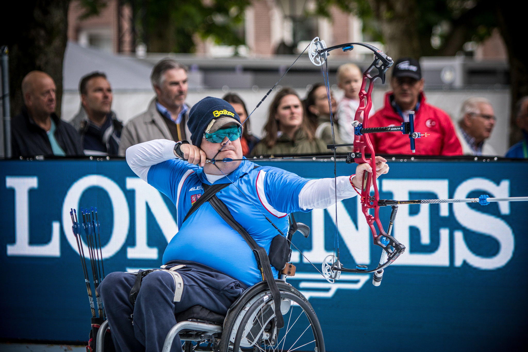 David Drahonínský is tipped for the men's W1 gold medal at the World Archery Para Championships ©Getty Images