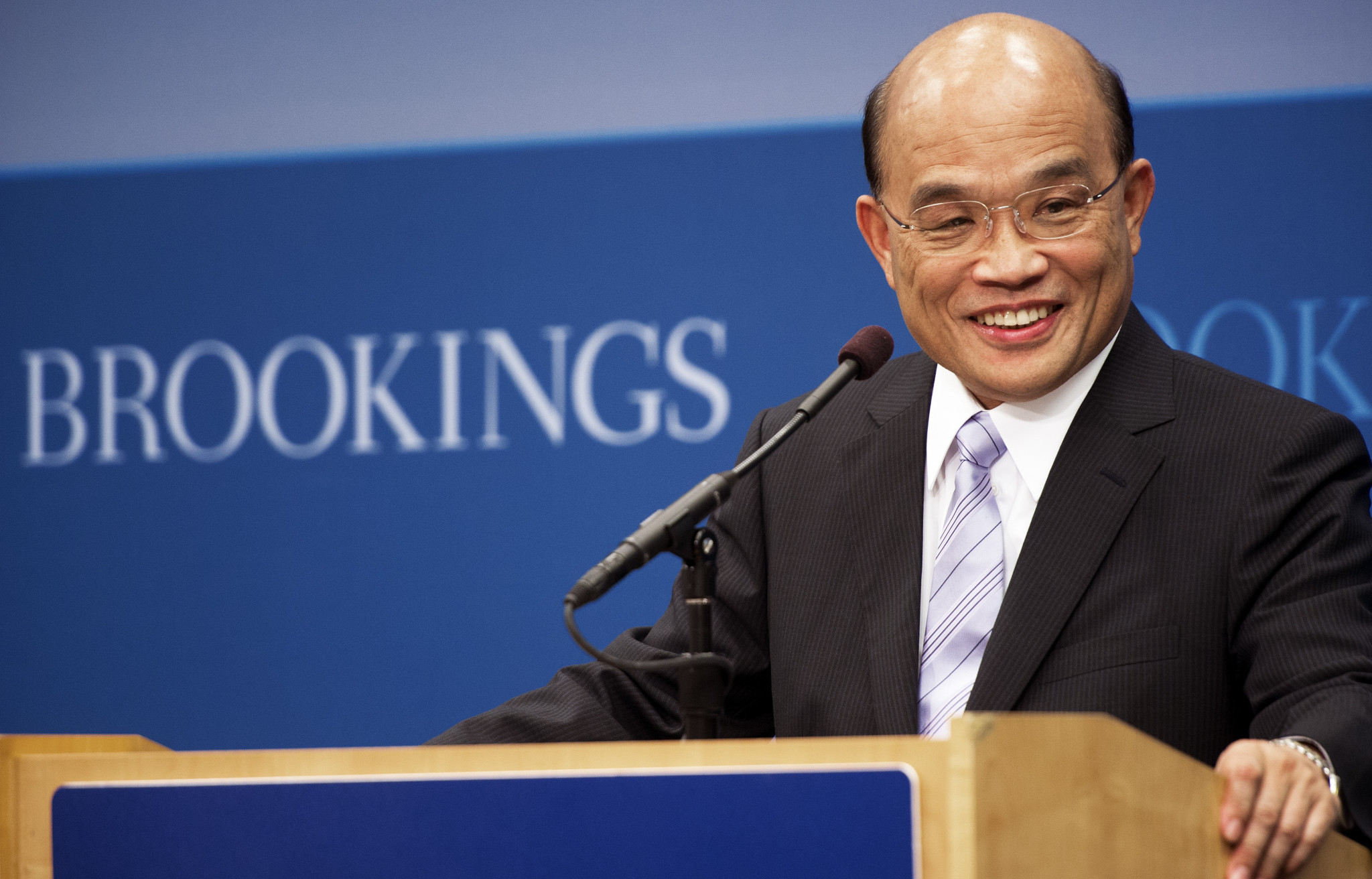 The head of Taiwan's Government Su Tseng-chang has called for Huang Yu-ting to face an 