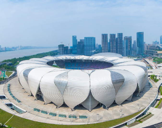 Hangzhou Olympic Center Stadium will be the focal venue of the 2022 Asian Games, staging the Opening and Closing Ceremonies and athletics ©Hangzhou 2022
