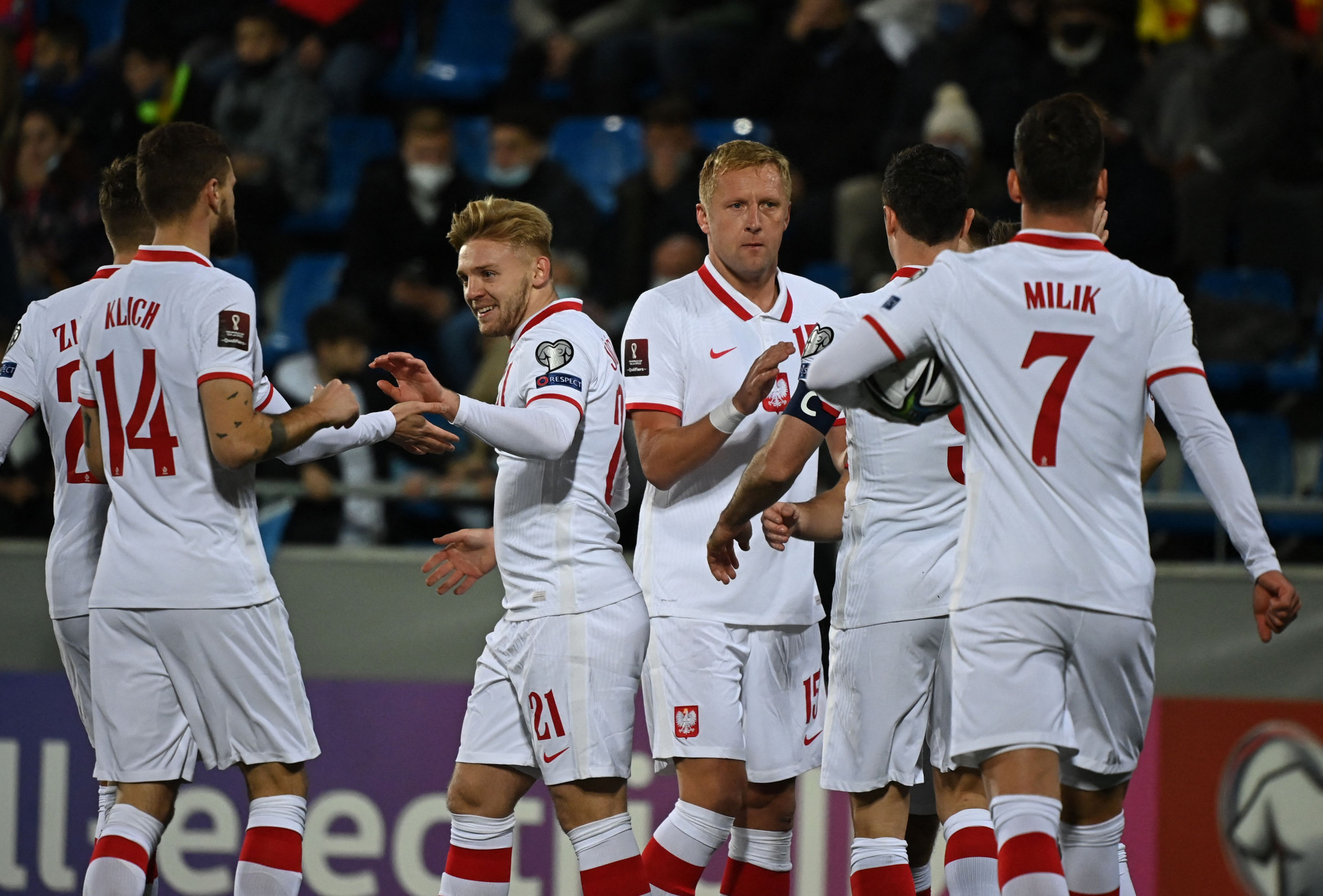 Poland refused to face Russia in a FIFA World Cup qualifer in response to the Russian invasion of Urakine ©Getty Images