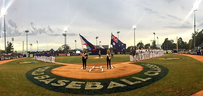 The qualifying tournament for the 2017 World Baseball Classic was held at the Blue Sox Stadium in Sydney ©Baseball Australia