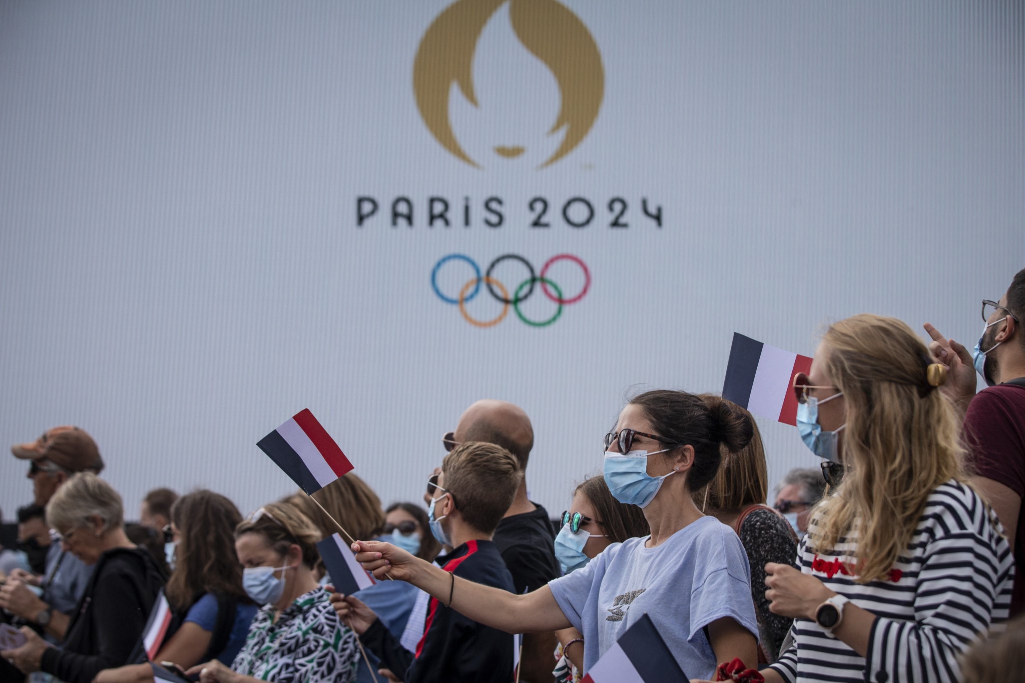 Paris 2024 is defending the cost to French Departments of hosting the Torch Relay ©Getty Images