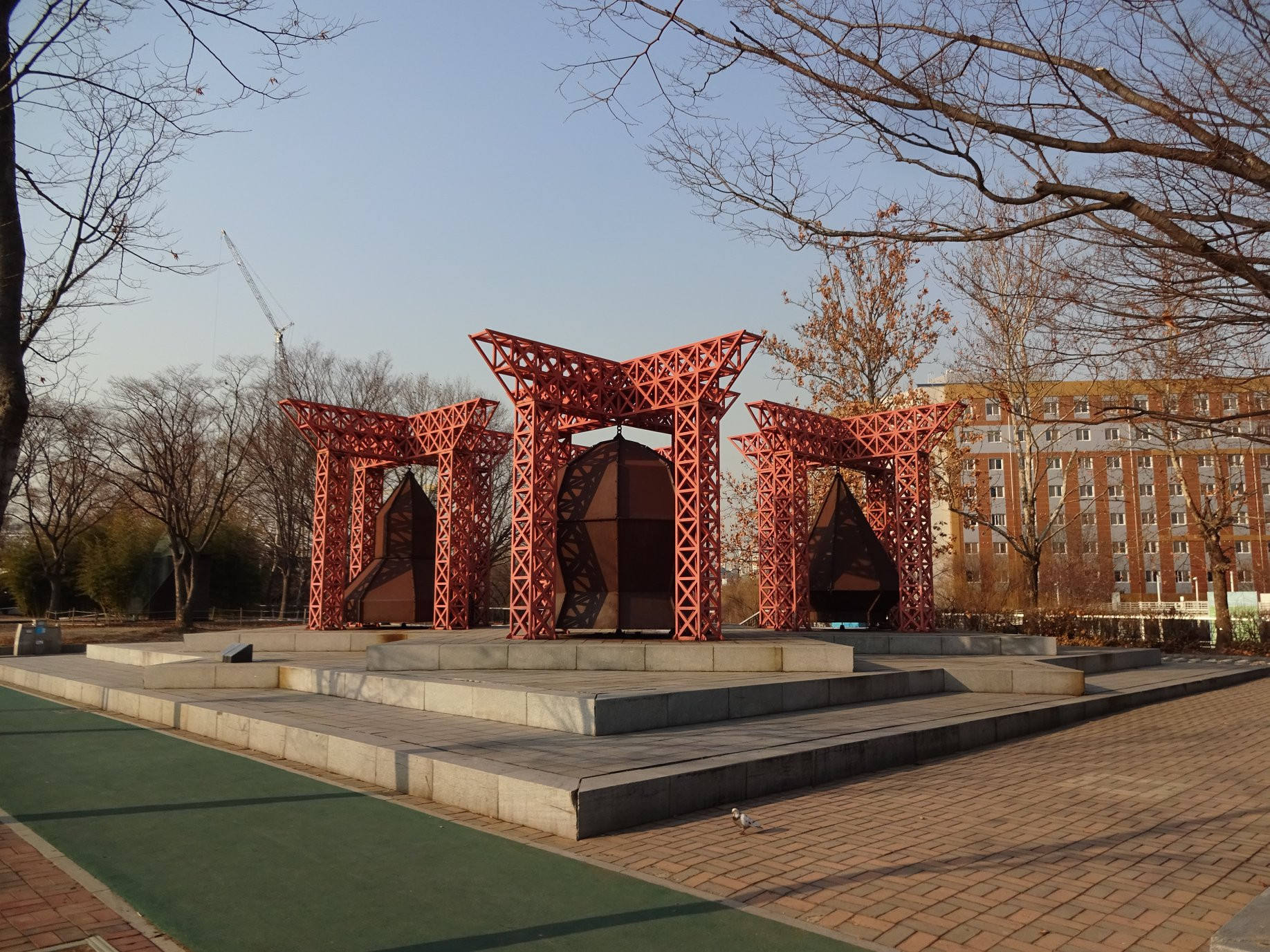 Artistic works created for the 1988 Seoul Olympics are still on public display in the city © ITG