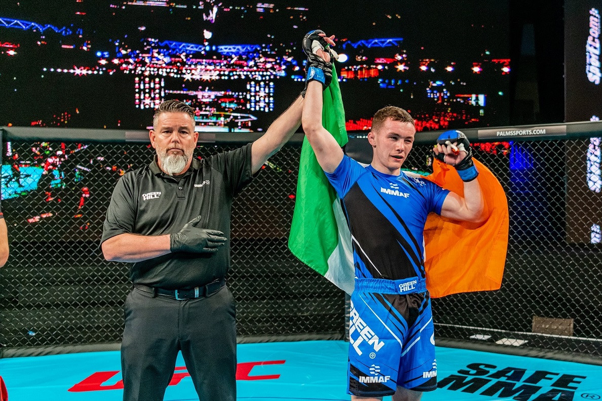 Jamie Abbott-Bissett is set to represent Ireland in the male bantamweight at the MMA SuperCup and IMMAF European Championships ©IMMAF