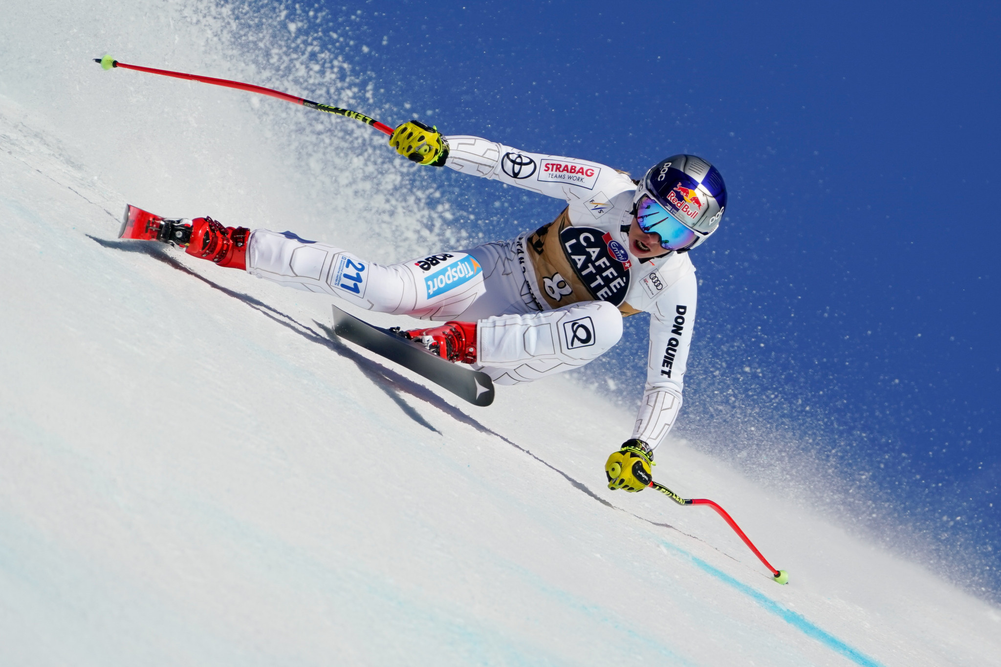 Ledecká puts Olympic near-misses in rear view by winning first Alpine Ski World Cup race since Beijing 2022