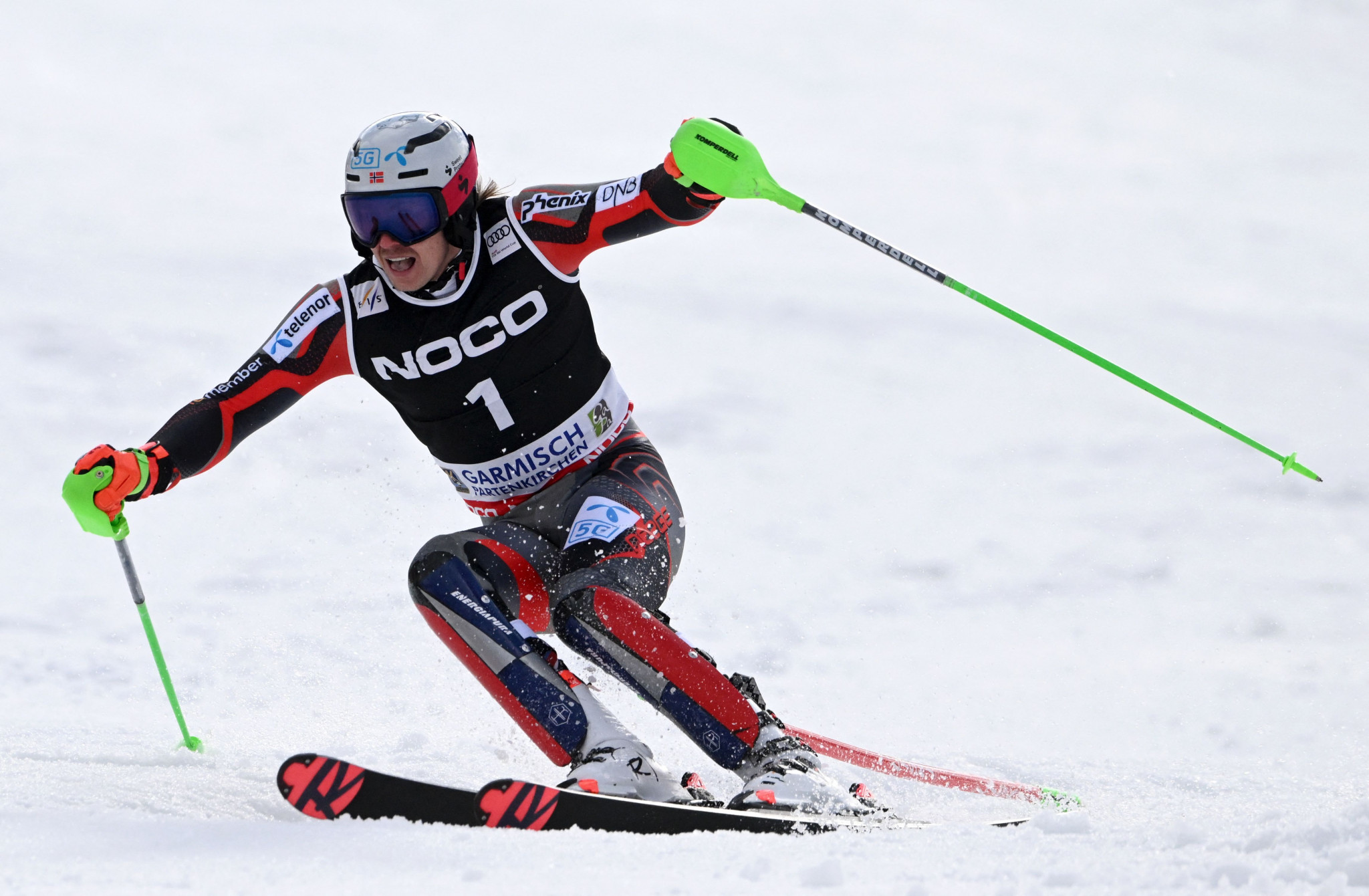Kristoffersen secures 25th Alpine Ski World Cup win in Garmisch-Partenkirchen