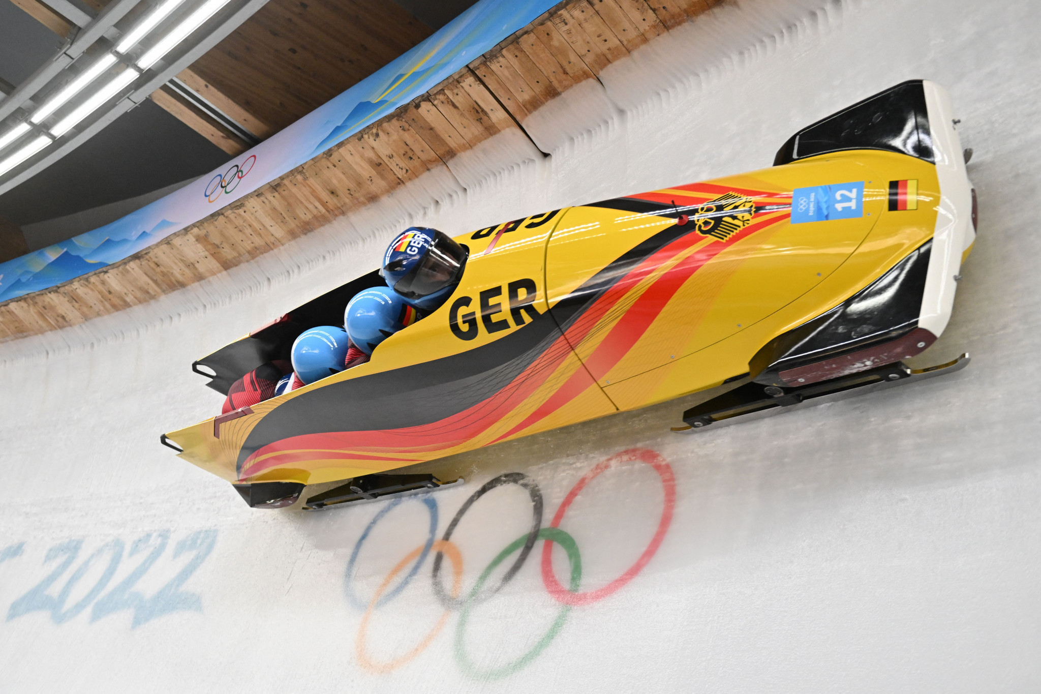 Germany won nine of 10 gold medals in the Beijing 2022 sliding disciplines ©Getty Images