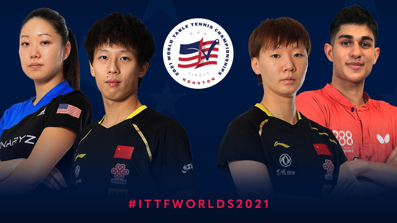 Fifty years after the first part of Ping Pong Diplomacy occurred, China and the United States joined forces again in the mixed doubles at the 2021 World Table Tennis Championships in Houston ©ITTF