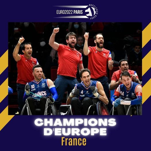 France earn maiden Wheelchair Rugby European Championship Division A title 