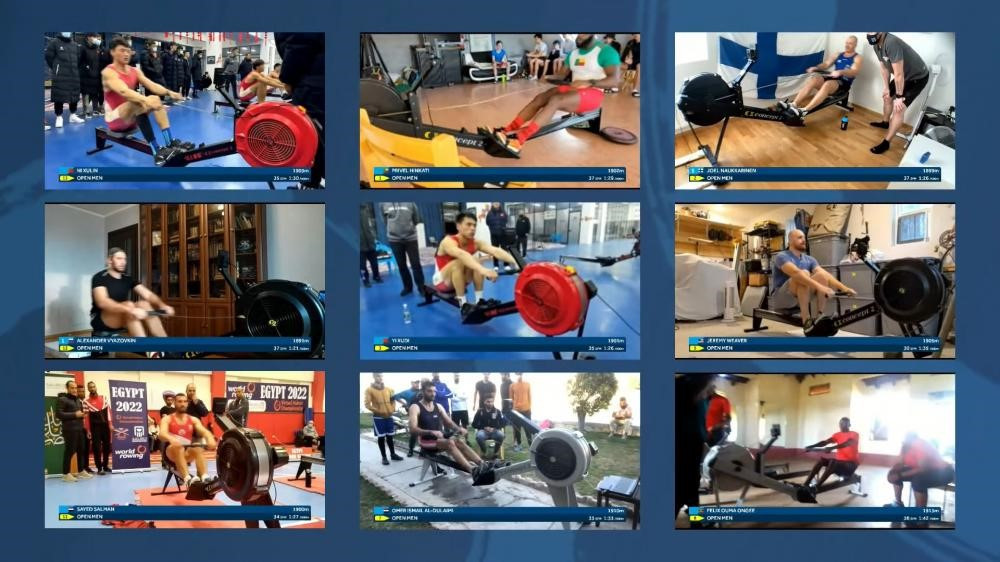 The World Rowing Indoor Championships were held virtually instead of in Hamburg because of the COVID-19 pandemic ©World Rowing