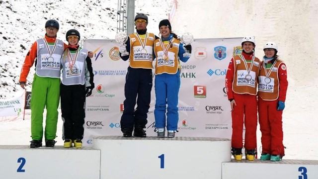 Caldwell celebrates maiden Freestyle Aerials World Cup title by winning final event in Minsk