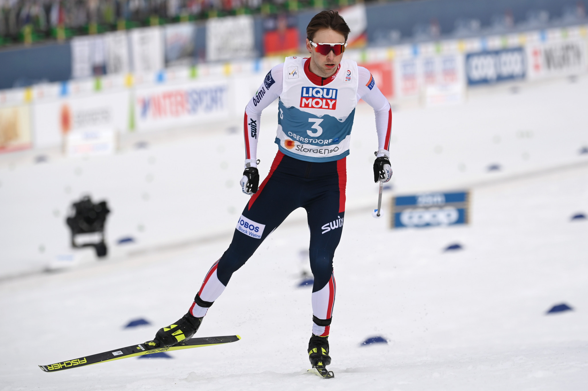 Riiber wins first men's individual Nordic Combined World Cup since Beijing 2022 in Lahti