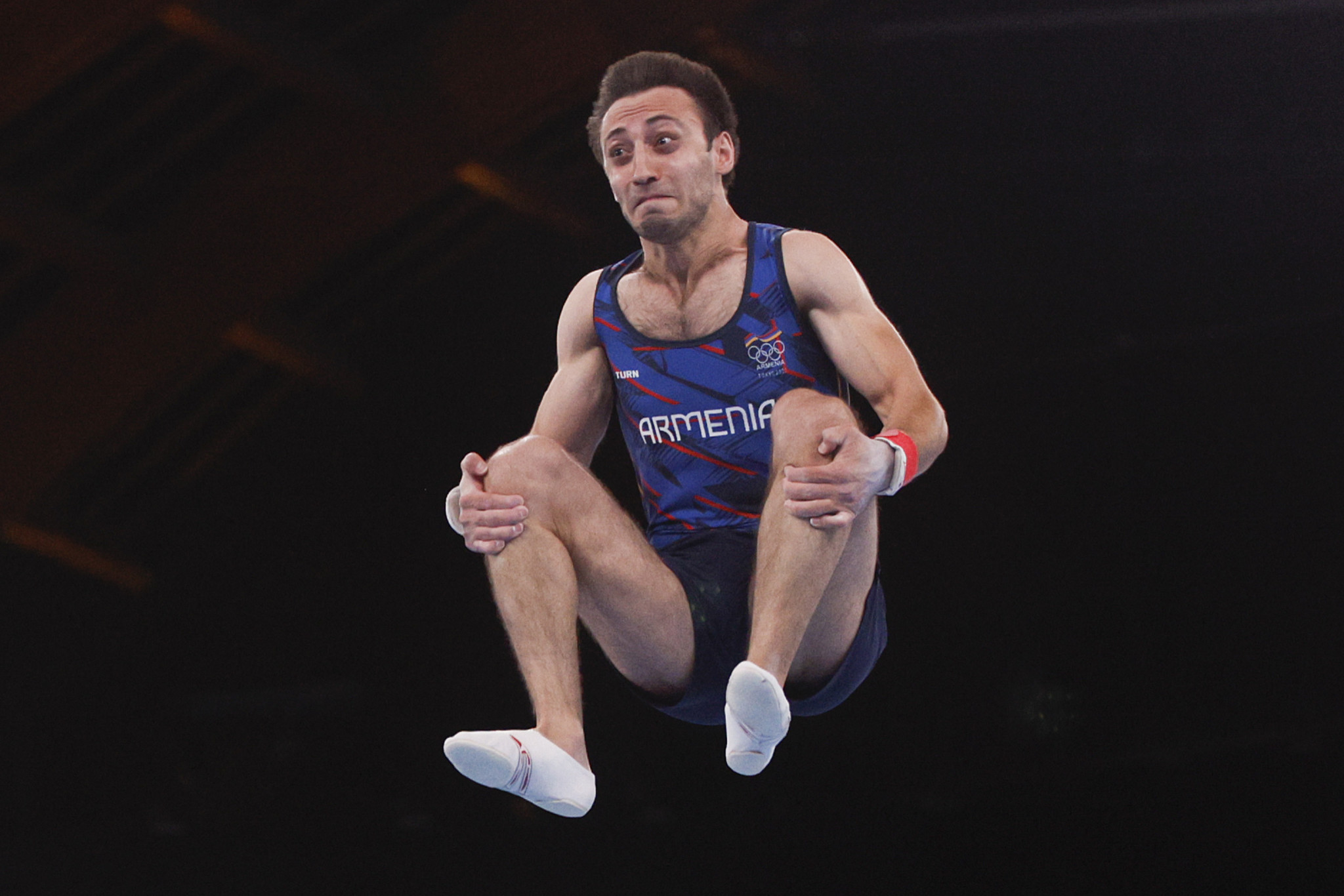 Armenia's Artur Davtyan won the men's vault event in Doha ©Getty Images