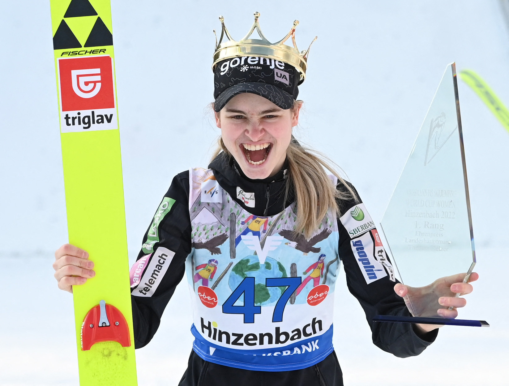 Slovenian Križnar wins Ski Jumping World Cup in Hinzenbach