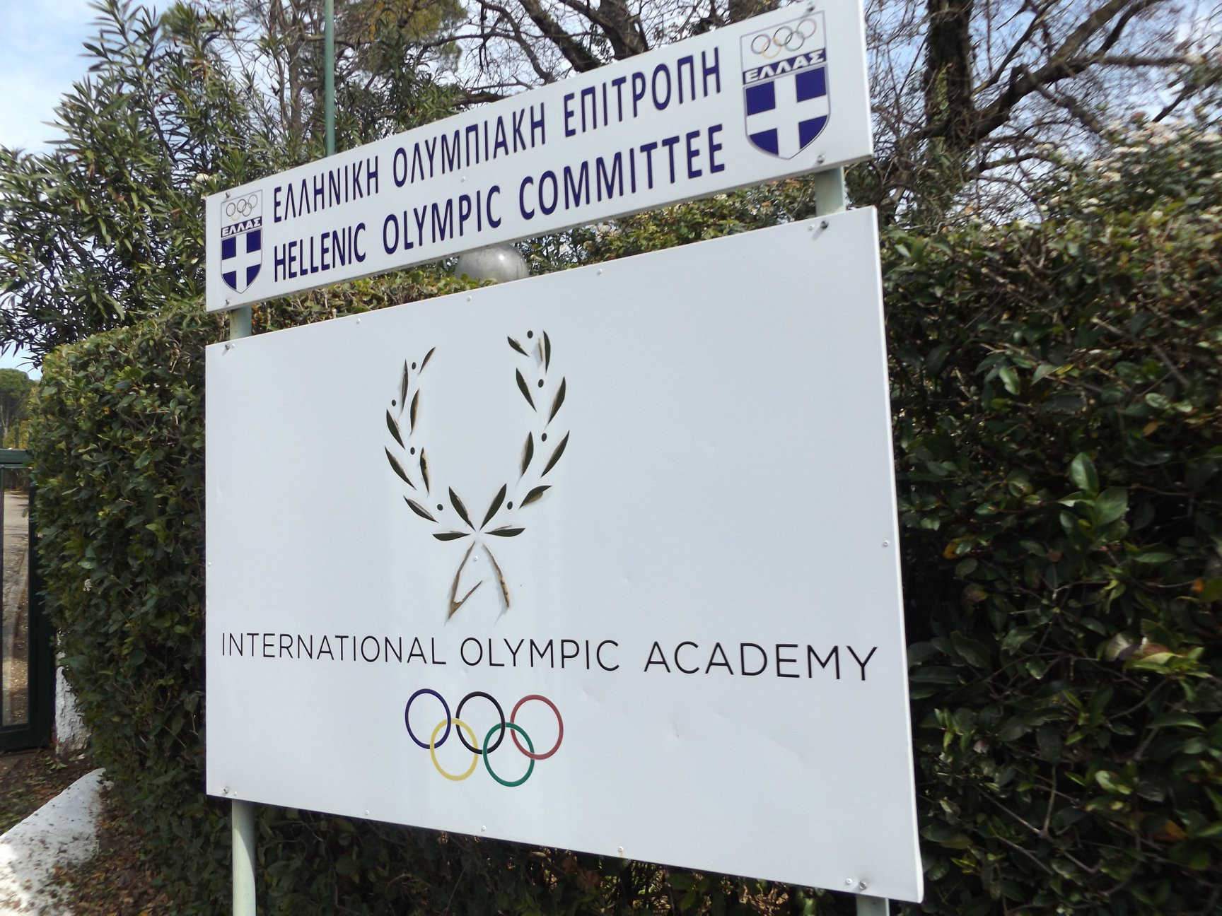 International Olympic Academy takes down Russia and Belarus flags in protest at Ukraine invasion