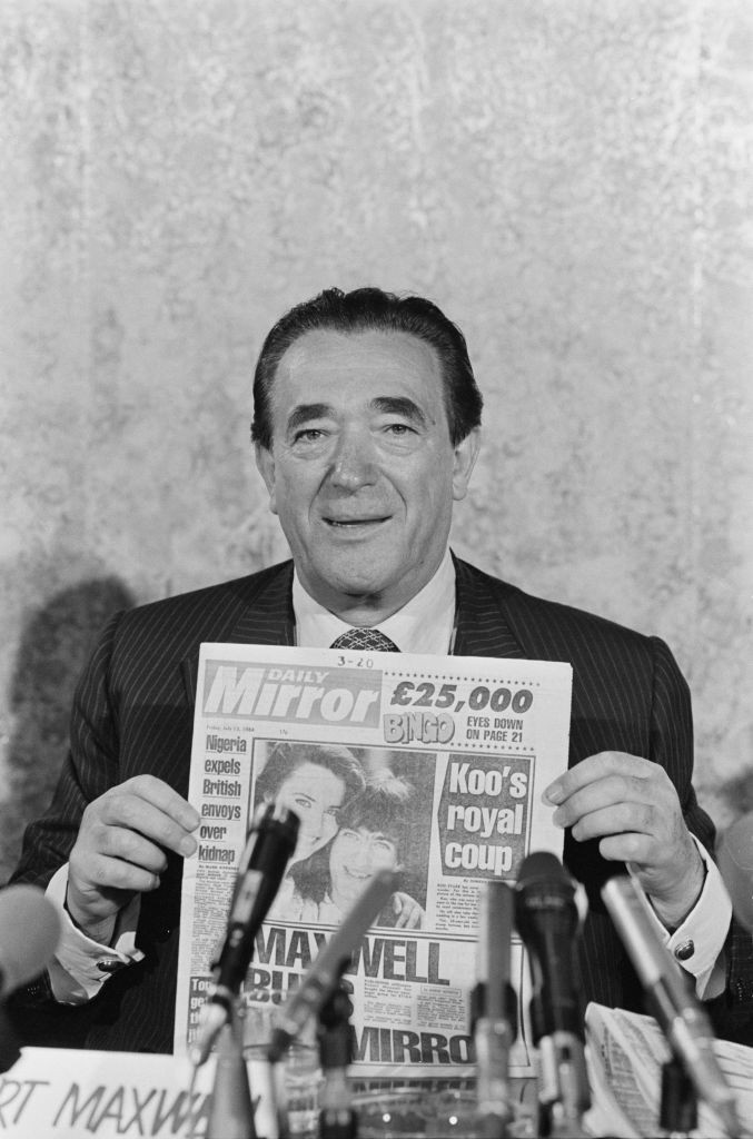 Robert Maxwell played a key role in the Edinburgh 1986 Commonwealth Games ©Getty Images