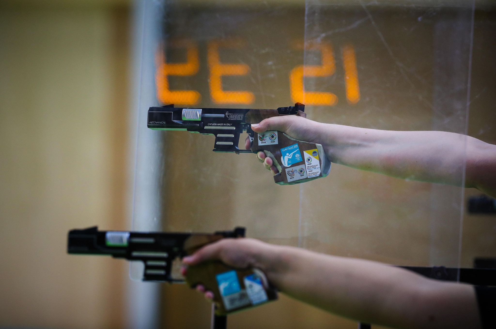 The women's 10m air pistol event will get underway tomorrow ©Getty Images