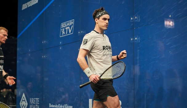Paul Coll became the first male New Zealander to be world number one after his victory in Chicago ©PSA