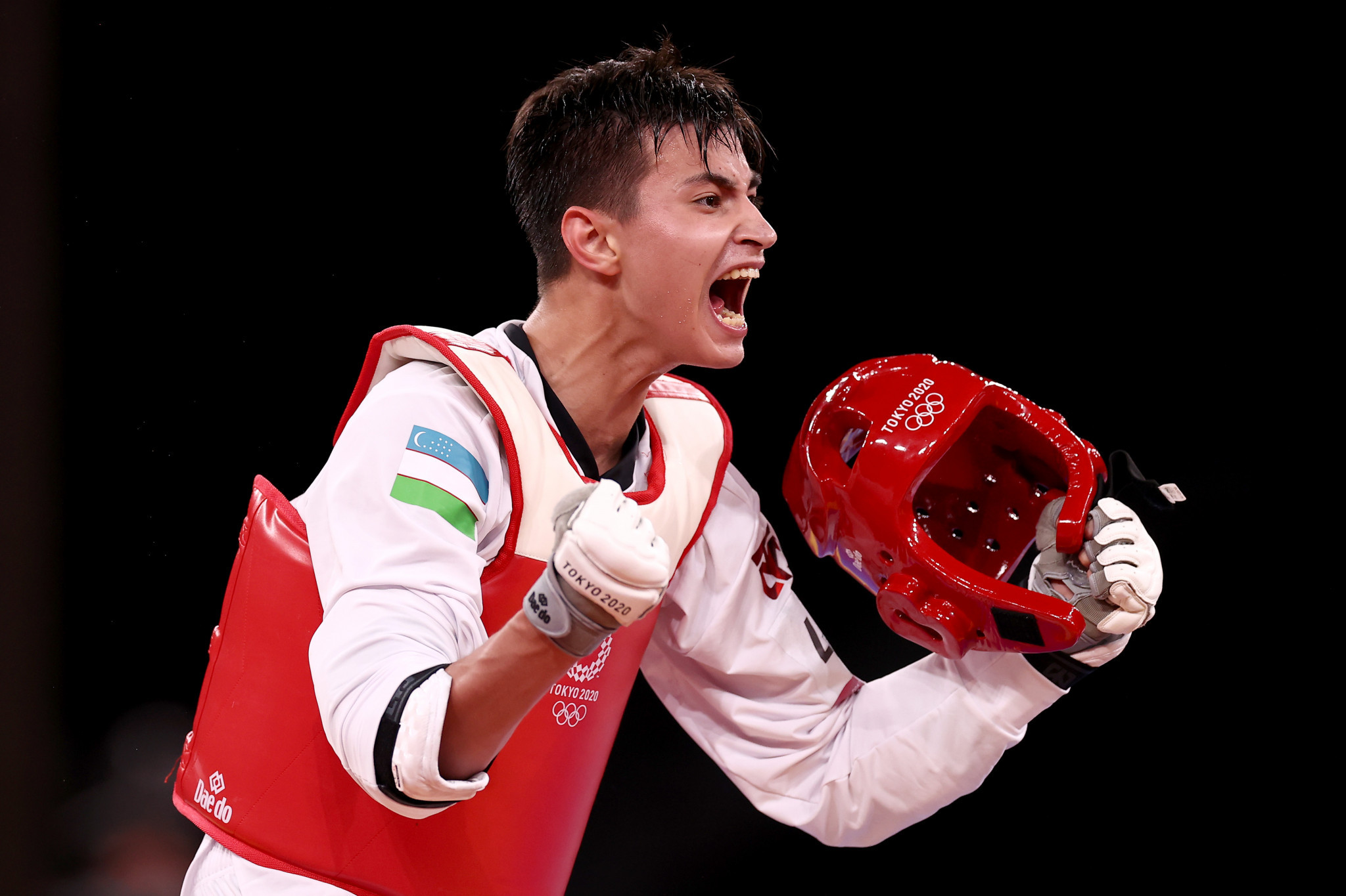 Ulugbek Rashitov won Olympic gold in the last seconds of the final at Tokyo 2020 ©Getty Images