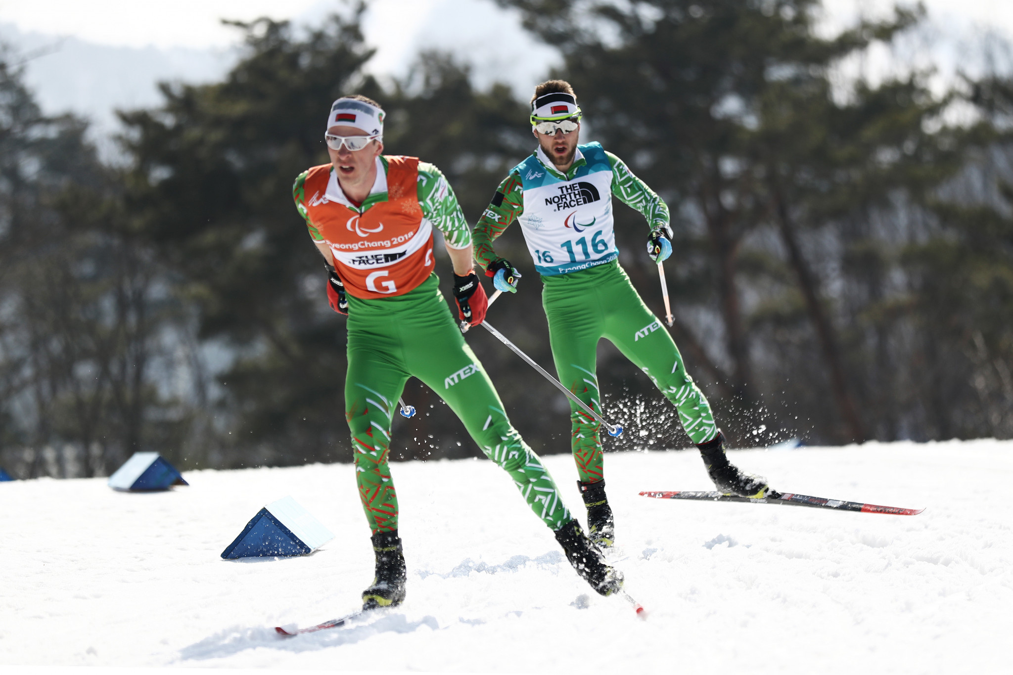 Belarus' Nordic skiing star Yury Holub will be one of those unable to compete ©Getty Images