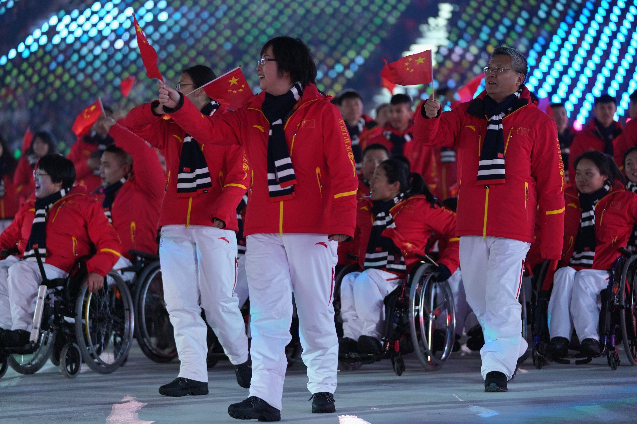 As host nation China will be the last team to arrive at the Paralympic Opening Ceremony ©Getty Images 