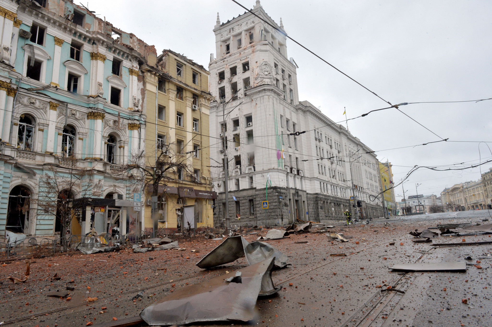 Kharkiv is one of many Ukrainian cities affected by the Russian invasion ©Getty Images