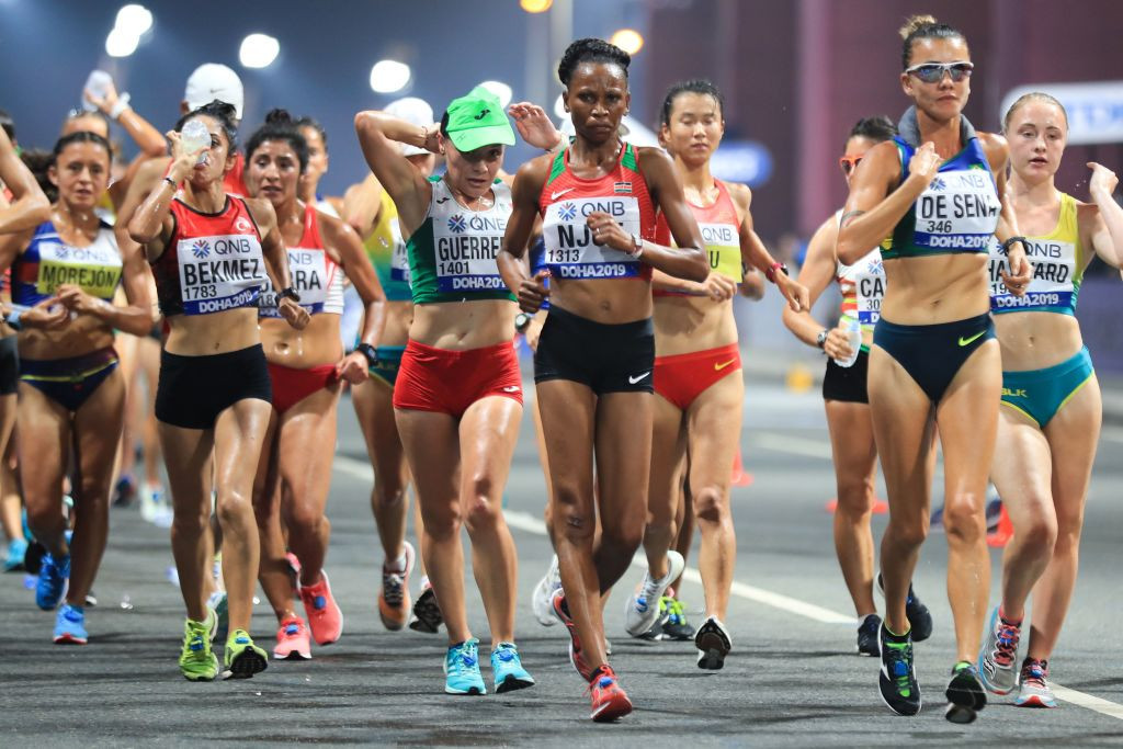 The two-day 2022 World Athletics Race Walking Team Championships starting tomorrow in Muscat will showcase the new 35km distance ©Getty Images