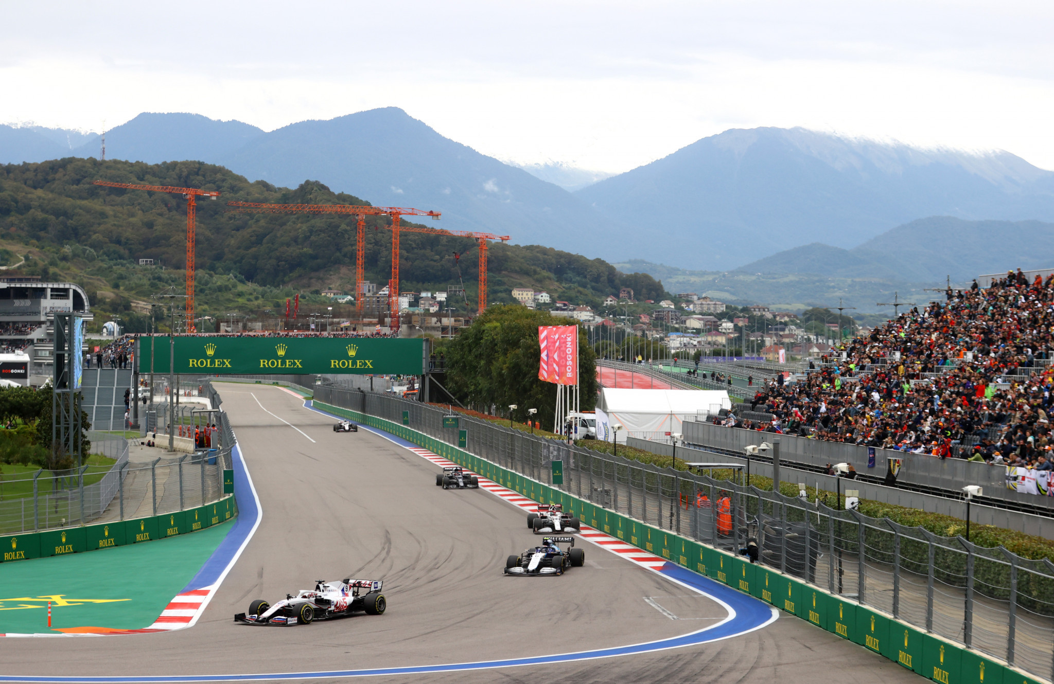 The Russian Grand Prix has been removed from the F1 calendar ©Getty Images