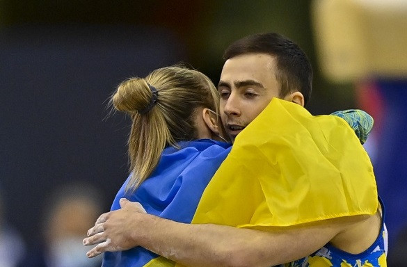 Ukrainian athletes had to compete against rivals from Russia at the FIG Artistic Gymnastics World Cup in Doha ©Qatar Gymnastics Federation
