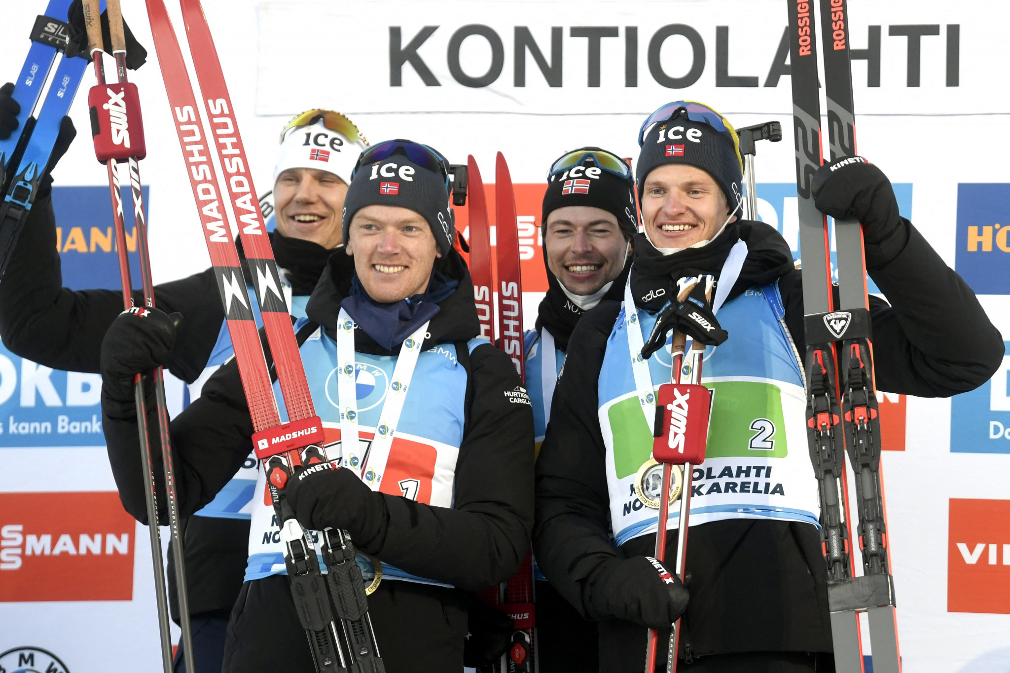 Norway claim second successive relay race at Kontiolahti Biathlon World Cup