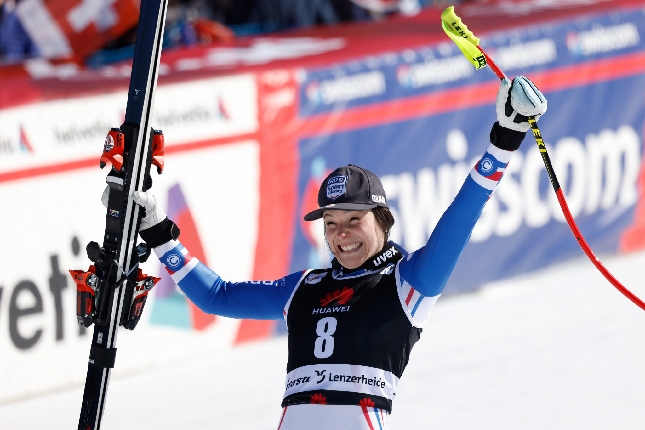 Miradoli claims first Alpine Ski World Cup win as Brignone earns super-G title
