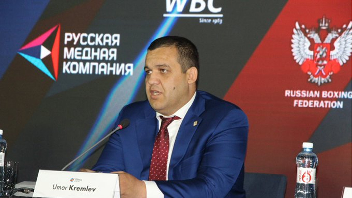 Umar Kremlev is a former secretary general of the Russian Boxing Federation before being elected President of IBA, who have now banned Russian and Belarus athletes from competing ©RBF