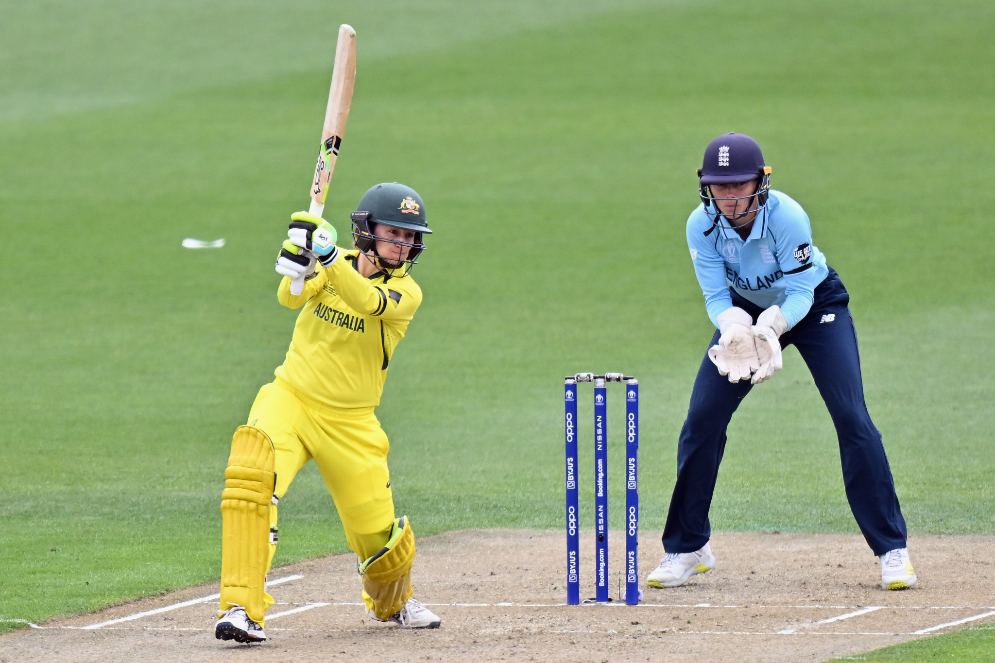 Defending champions England narrowly beaten by Australia in Women's Cricket World Cup thriller