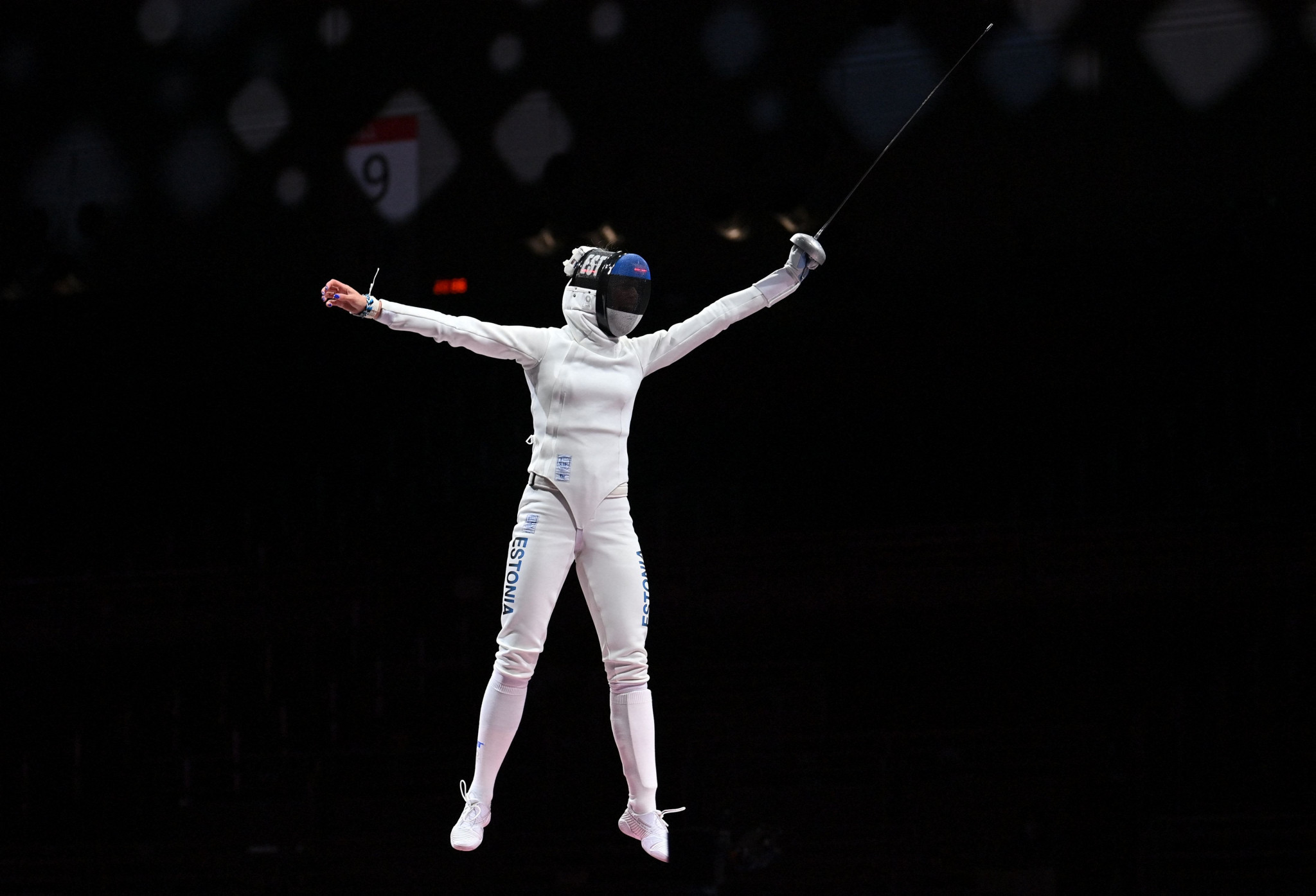 Katrina Lehis is the top seed for the women's épée event ©Getty Images