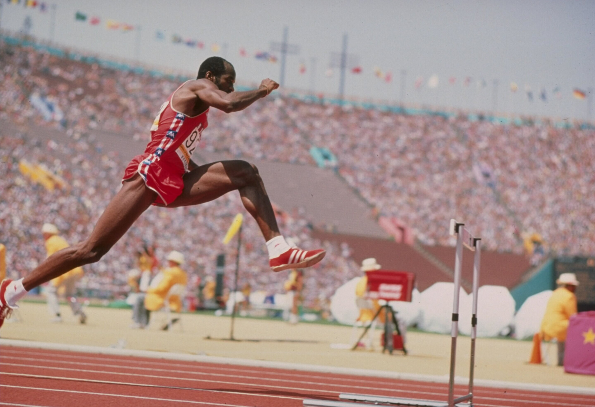 Edwin Moses, winner of two Olympic 400m hurdles titles and might have had a third but for the US boycott of the Moscow 1980, believes Russian athletes should be banned from the Paris 2024 Games ©Getty Images