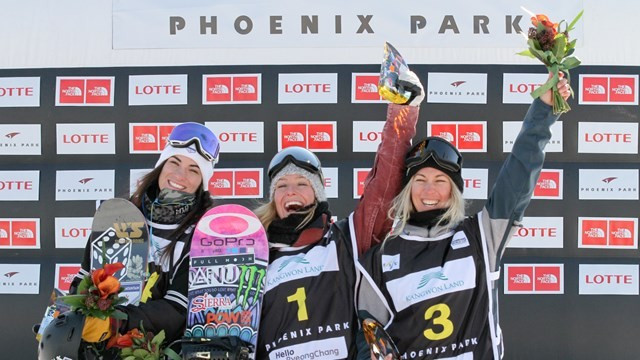 Anderson and Crouch take slopestyle World Cup titles at Pyeongchang 2018 test event