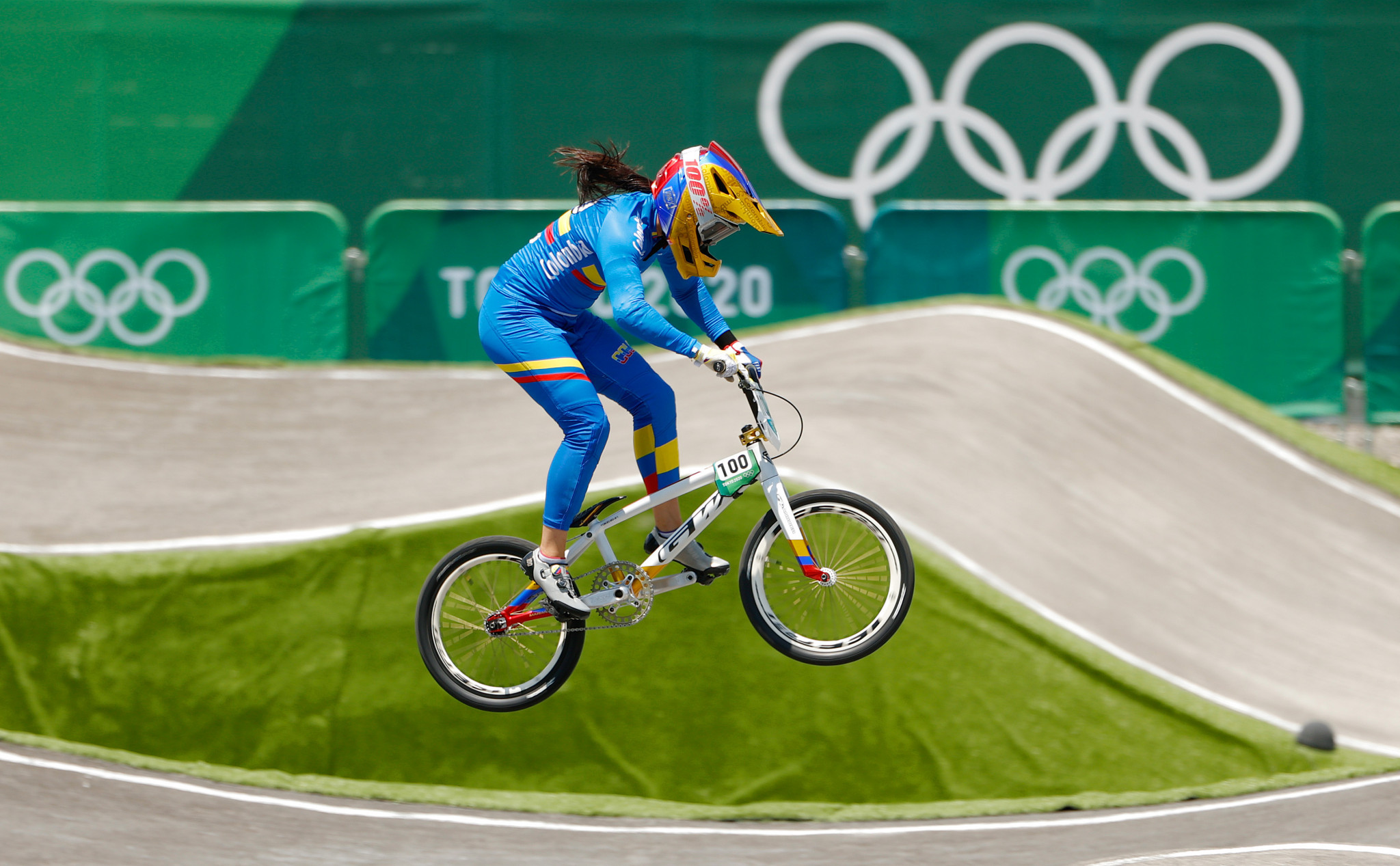 Colombia won two BMX racing medals at Tokyo 2020 ©Getty Images