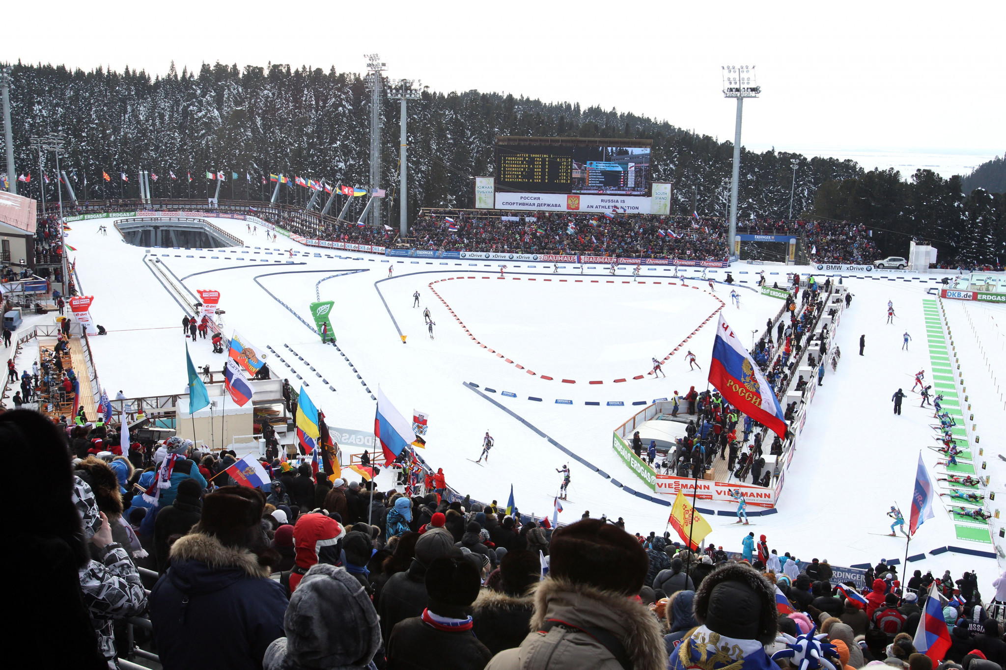 Khanty-Mansiysk has featured multiple winter sport events including the IBU World Cup ©Getty Images