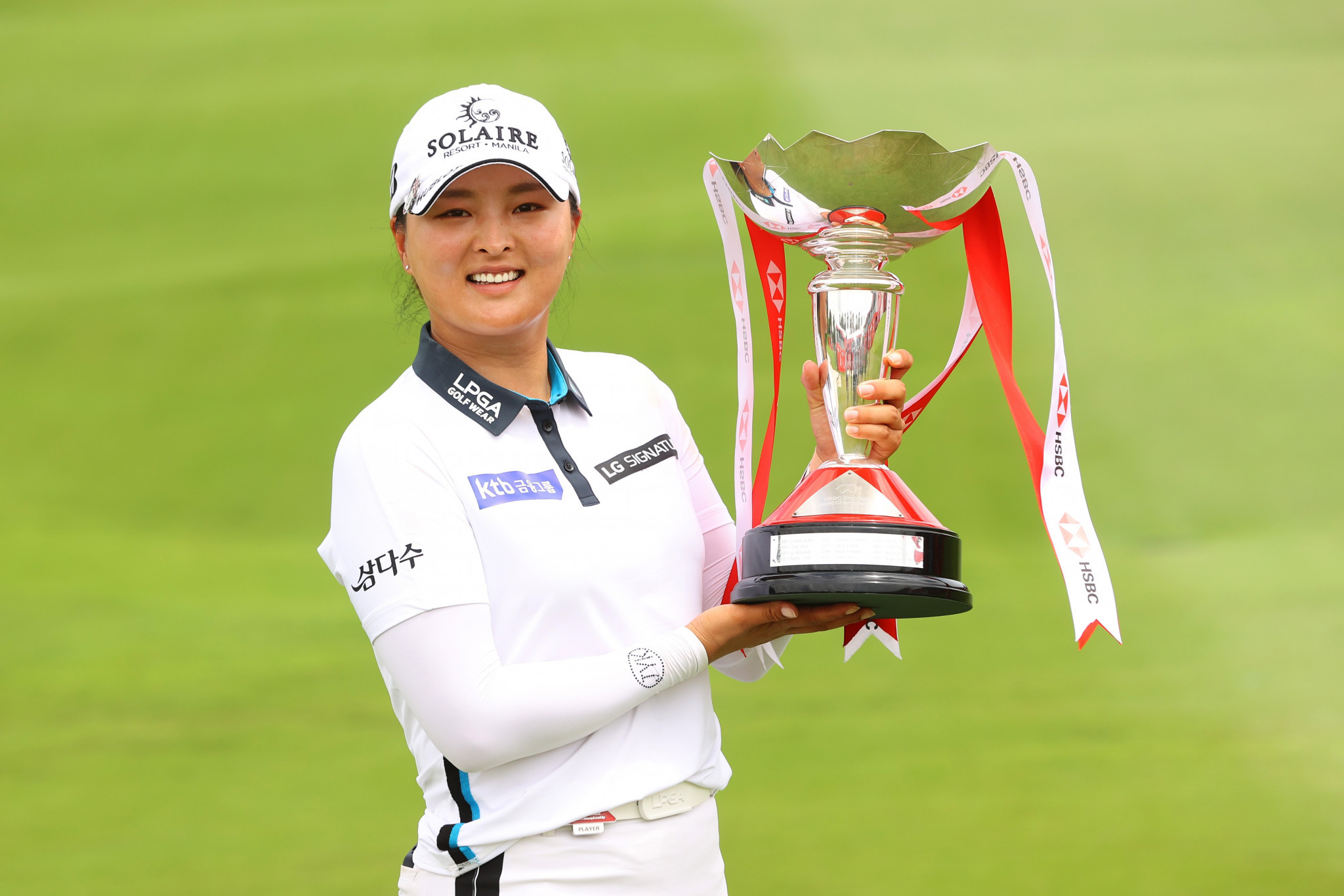 Ko Jin-young set a new LPGA Tour all-time record for most-consecutive rounds in the 60s with a 66 on the final day in Singapore ©Getty Images