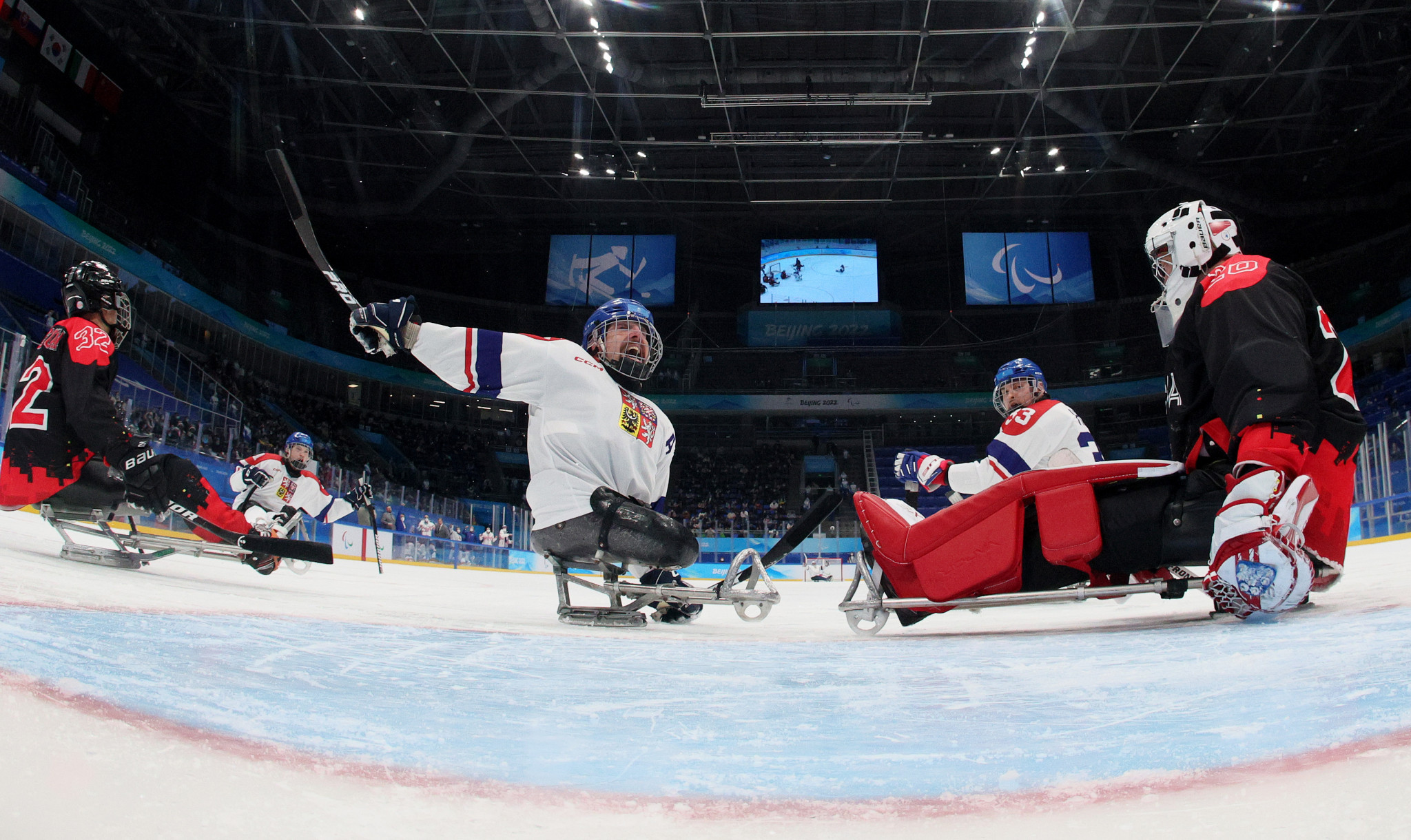 The United States advanced to the semi-finals of the Para ice hockey tournament ©Getty Images