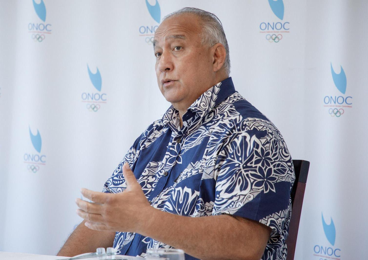 Ricardo Blas is looking to improve access to opportunities for Micronesian athletes ©ONOC